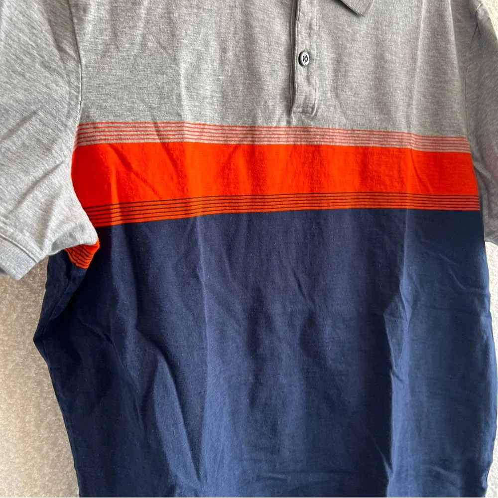 Banana Republic Polo Gray Luxury Touch‎ Men’s Short Sleeve T Shirt Size XL